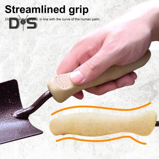 Инструмент для ухода за растениями Садовый инструмент Ручной совок из углеродистой стали Вилы для сорняков с эргономичной ручкой Ручная лопата Грабли для копки и прополки Аэрация почвы