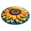 3D Flower Floor Mat Absorbent Large Flower Area Rug Non-Slip Bathroom