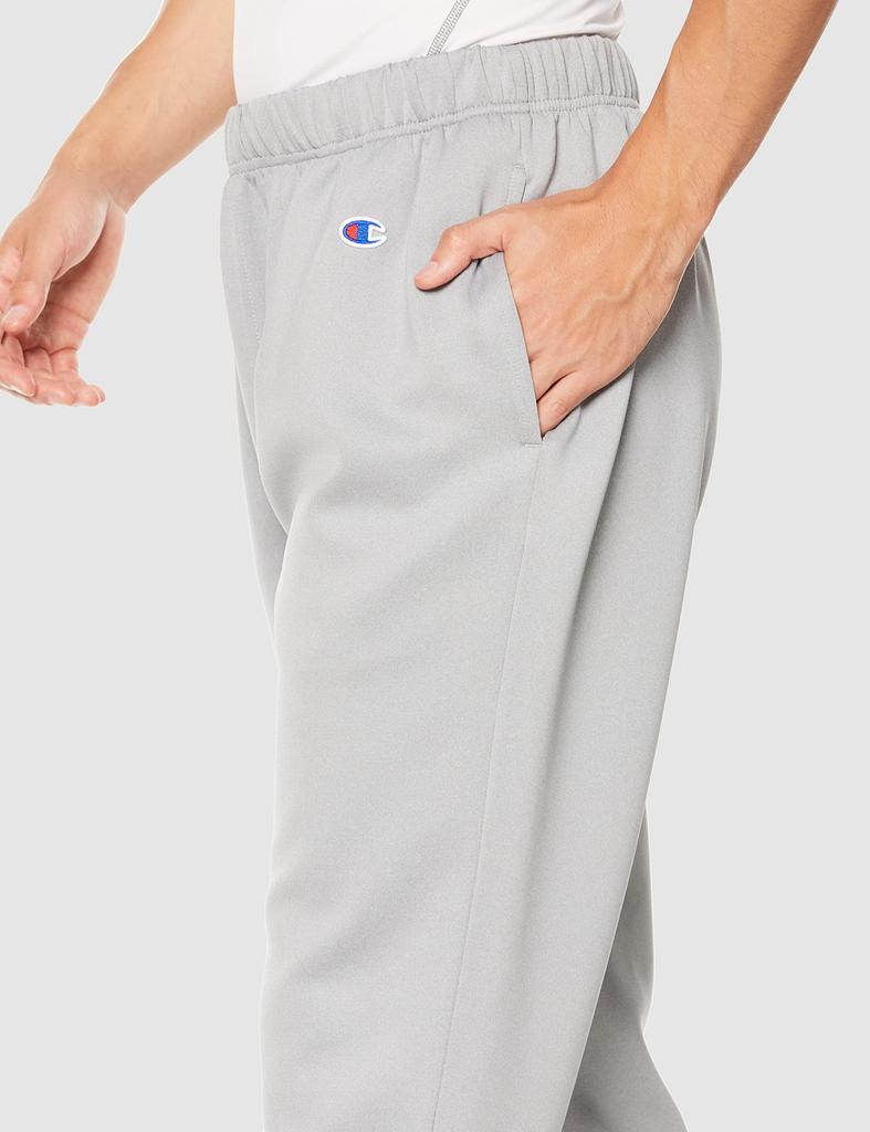 Длинные брюки с логотипом в одной точке, оксфордский серый, L [Champion] C8-WS201 Мужские