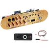 Плата BT-усилителя Поддержка AUX/USB/FM/TF-карты/MIC BT 5.0 Плата цифрового усилителя Усилитель сабвуфера для дома Караоке