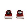 Jordan x Travis Scott Air Jordan 1 Coverage Slip Resistant Low top Skateboard Shoes Unisex Black White Red DZ4137-700(Team954-)