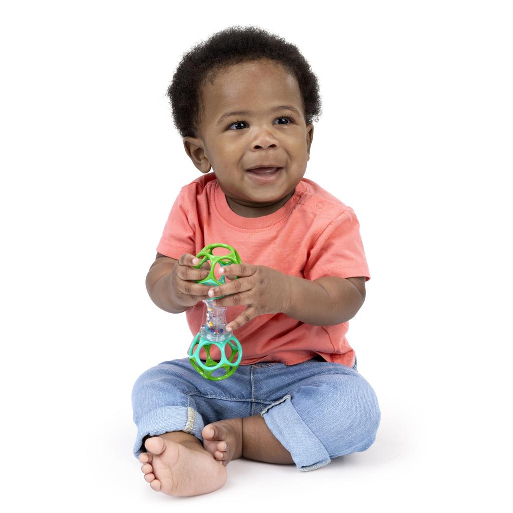 Bright Starts Oball Oshaker Teething 81107 (Ages 0+) Rattle, Toy,
