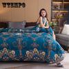 Printed Silk Quilt Chinese Classic Quilt Thick Warmth Large Quilt High-end Bedding