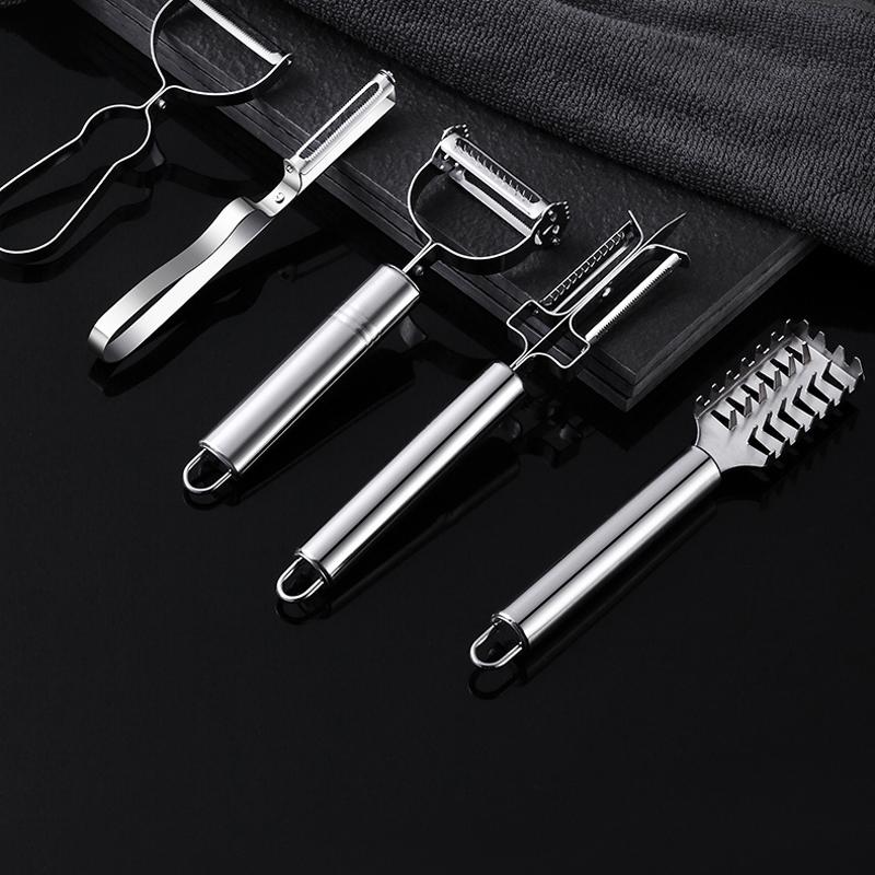 1 Pcs Stainless Steel Peeler Creative New Convenient Peeler Planer Knife Kitchen Gadgets Kitchen Vegetables And Fruits Scraping