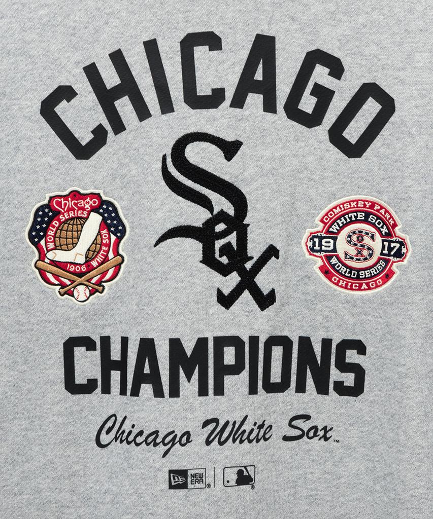 New Era Mlb Chicago White Sox Patched Hood Heather Gray