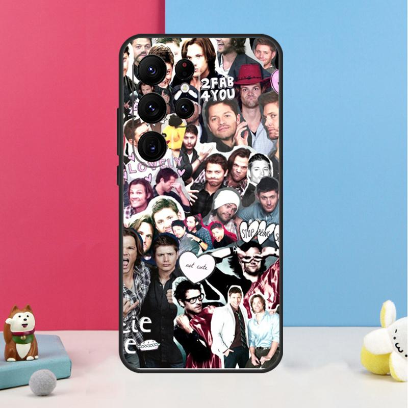 Сверхъестественное Чехол с Дженсеном Эклзом для Samsung Galaxy S25 S24 S20 S21 S22 S23 Ultra S9 S10 Plus S25 FE Задняя крышка