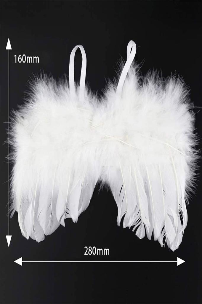 Крылья ангела Детская повязка на голову и крылья ангела Спящее искусство Милый комплект ангела Костюм Реквизит для фотосъемки Праздник Дети Мальчики Девочки День рождения