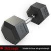 TLXT Rubberized Dumbbell