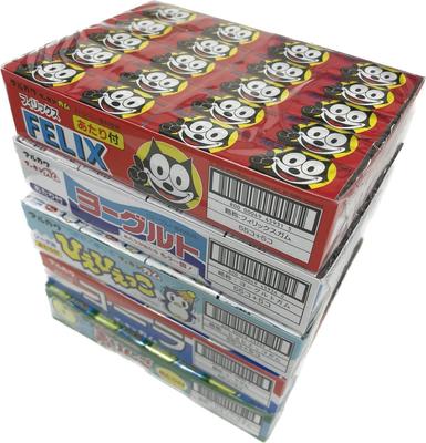 Набор жевательной резинки Marukawa Gum Assorted Set штук по 5 штук x 5 Всего 300 штук Felix 60 штук Yogurt 60 штук Cola 60 штук Green Apple 60