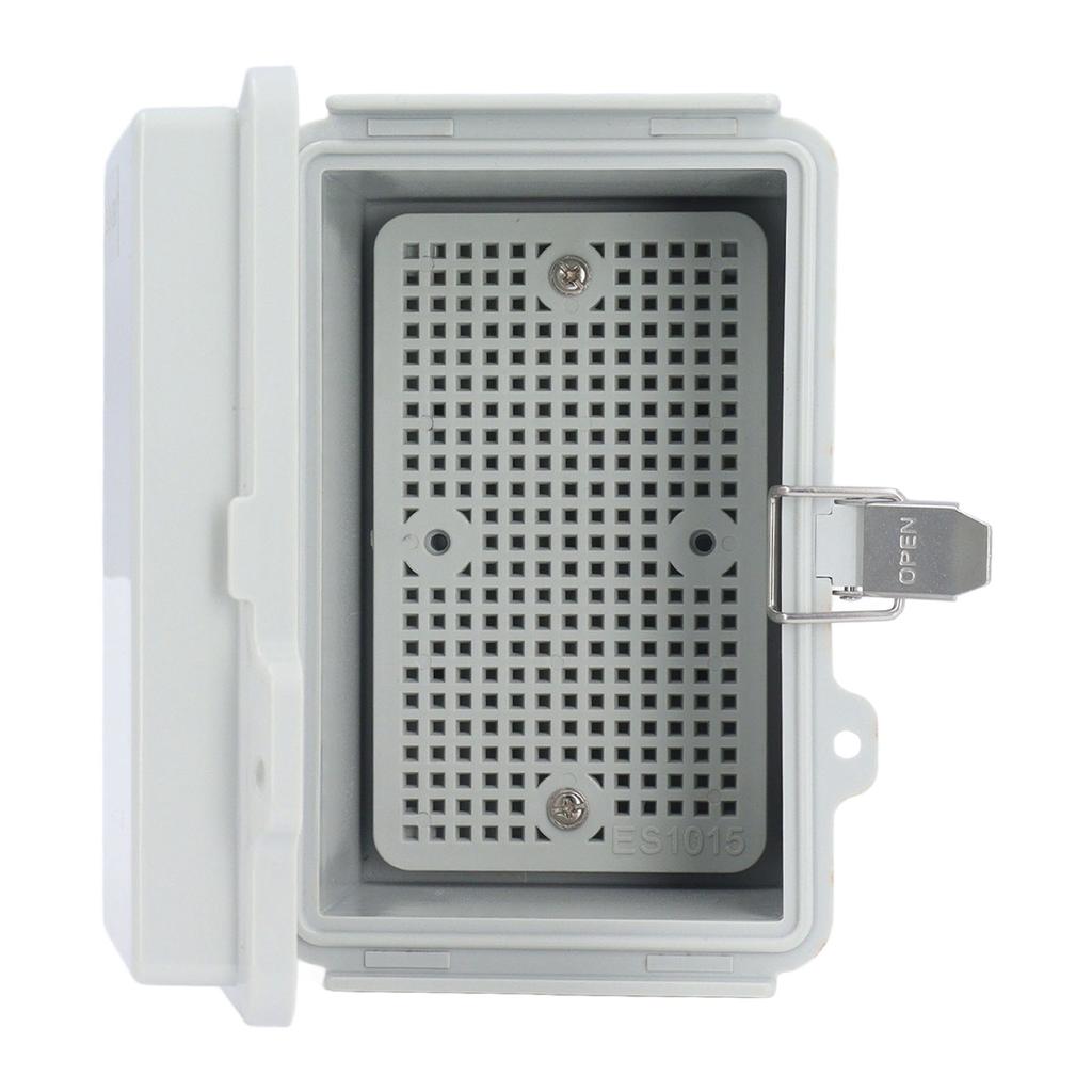 Наружная электрическая коробка IP67 Водонепроницаемая пластиковая проектная коробка из АБС-пластика с петлей из нержавеющей стали для