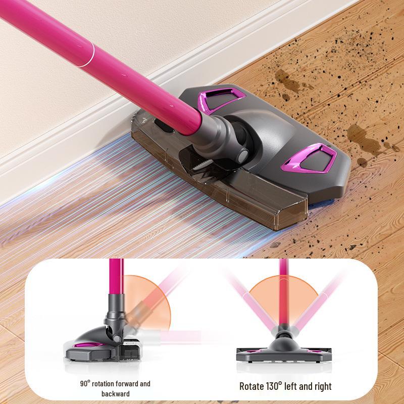 Wow Wireless Handheld Vacuum & Mop: High Suction, Small, Rechargeable, 2-in-1 for Home & Pet Hair.