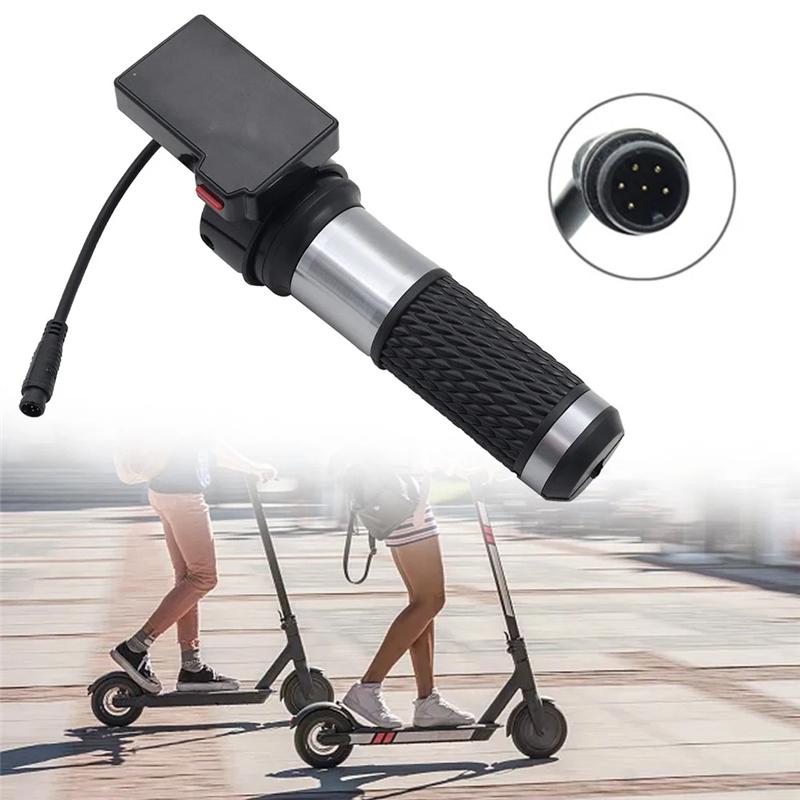 NEW-Electric Scooter 48V Z-920 Rotary Accelerator 6-Pin LCD Rotary Accelerator For Thumb Press Accelerator