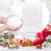 Fake Snow Decoration - Artificial Snow for Christmas Decoration, Fake Snow for Crafts Village Displays - Instant Snow Plastic Snowflakes for Holiday