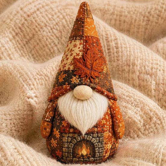Pre-cut Fabric Kit DIY Gnome Patchwork Kit, Sewing Craft Set, Cute Accessories Pack for Adults And Beginners, Handmade Gift Kids Project