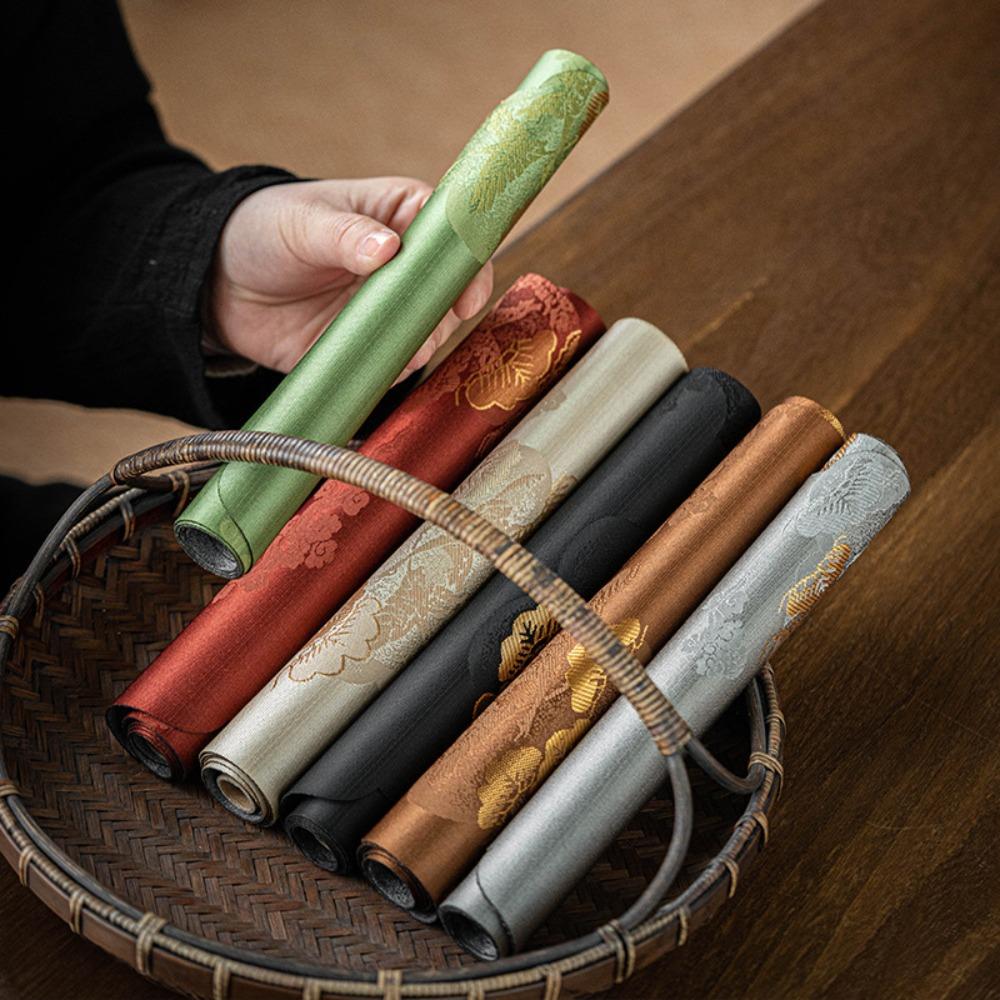 New Thick Tea Mat Embroidered Patterns Chinese Style Tableware Mat Creative Useful Table Mat