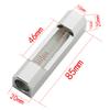 Portable 85mm Strip Level Meter 0.02mm/m Accuracy Bubble Vial High Level For Home Improvement Woodworking Tool