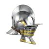 Burgonet Closed Helmet - 18 Gauge Steel Gift for Coseplay LARP Reenacment