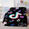 Neon music note  Blanket Flannel Blanket for bed, sofa, Camping, Hiking, Picnic Essentials, gift for family Fan gifts