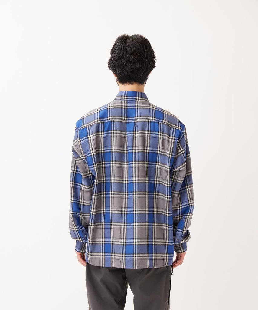 Snow Peak Tasman Merino Wool Shirt Tops Shirt Long Sleeve GREEN CH M EP-SH-26SU003 Men's Women's
