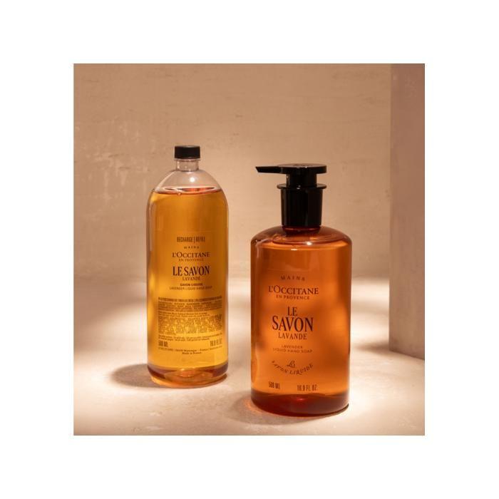 Gel douche (recharge) - KARITÉ CONFORT - Beurre de karité - Parfum lavande - 500 ml