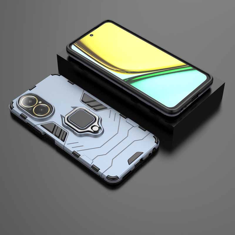 Противоударный чехол для Realme C67 для OPPO A79, бронированный чехол с магнитным держателем, задняя накладка для Realme Note 50 C67 RealmeC67 C 67 4G
