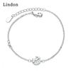Линдон циркон браслет ювелирные изделия геометрические бусины браслеты-цепочки модный тонкий свадебный подарок для подруги женщин