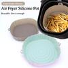 Air Fryers Oven Baking Tray Accessories Silicone Reusable Mat