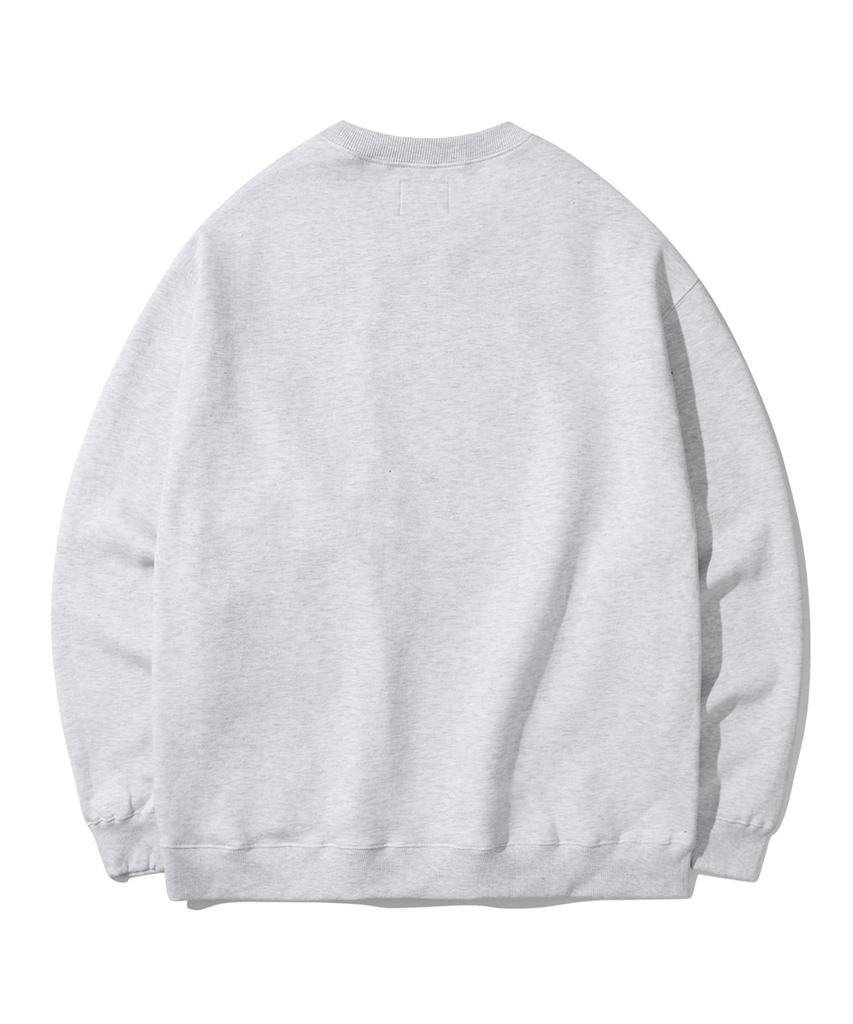 RETRIEVER CLUB Retriever Friends Crewneck [Melange Gray]