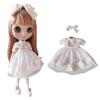 Rakulifey Blythe Clothes One Piece Neo Blythe Costume Set 3 Piece Set (Светло-розовый)