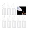 High quality Transparent Plastic Empty Dropper Bottles Squeeze bottle Refillable Bottle Needle Tip