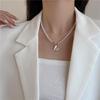 2024 Trendy Pearl Butterfly Clavicle Necklace – Luxury Niche Women's Choker Pendant