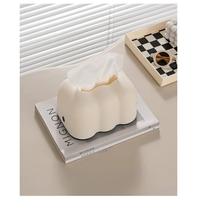 Роскошная креативная коробка для салфеток «Молочное облако» для гостиной, настенная, для использования в автомобиле, держатель для бумажных полотенец, украшение, элегантный дизайн, для хранения вещей в доме