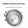 Mug Stainless Steel Leakproof Insulated Cup with Lid Hot Cold Drinks Tumbler Reusable Thermal Cup