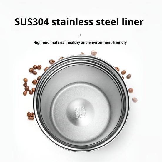 Mug Stainless Steel Leakproof Insulated Cup with Lid Hot Cold Drinks Tumbler Reusable Thermal Cup