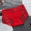 Ladies' Mid Waist Sexy Lace Women's Underwear Lifting Buttocks