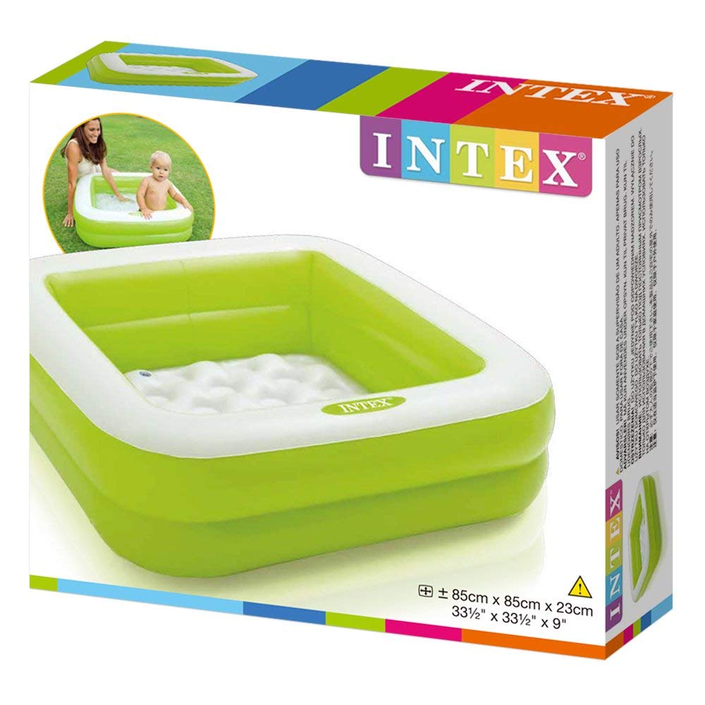 intex Игровой манеж 85 x 85 x 23 57100 не может быть японским бассейном, см, (Цвет указан) [Официальный продукт]