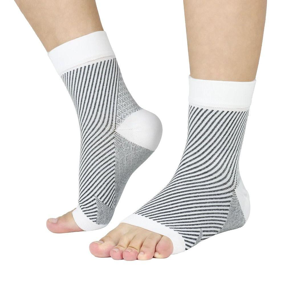 Nylon Neuropathy Socks Foot Protection Compression Ankle Socks Comprex Ankle Sleeves Women Men