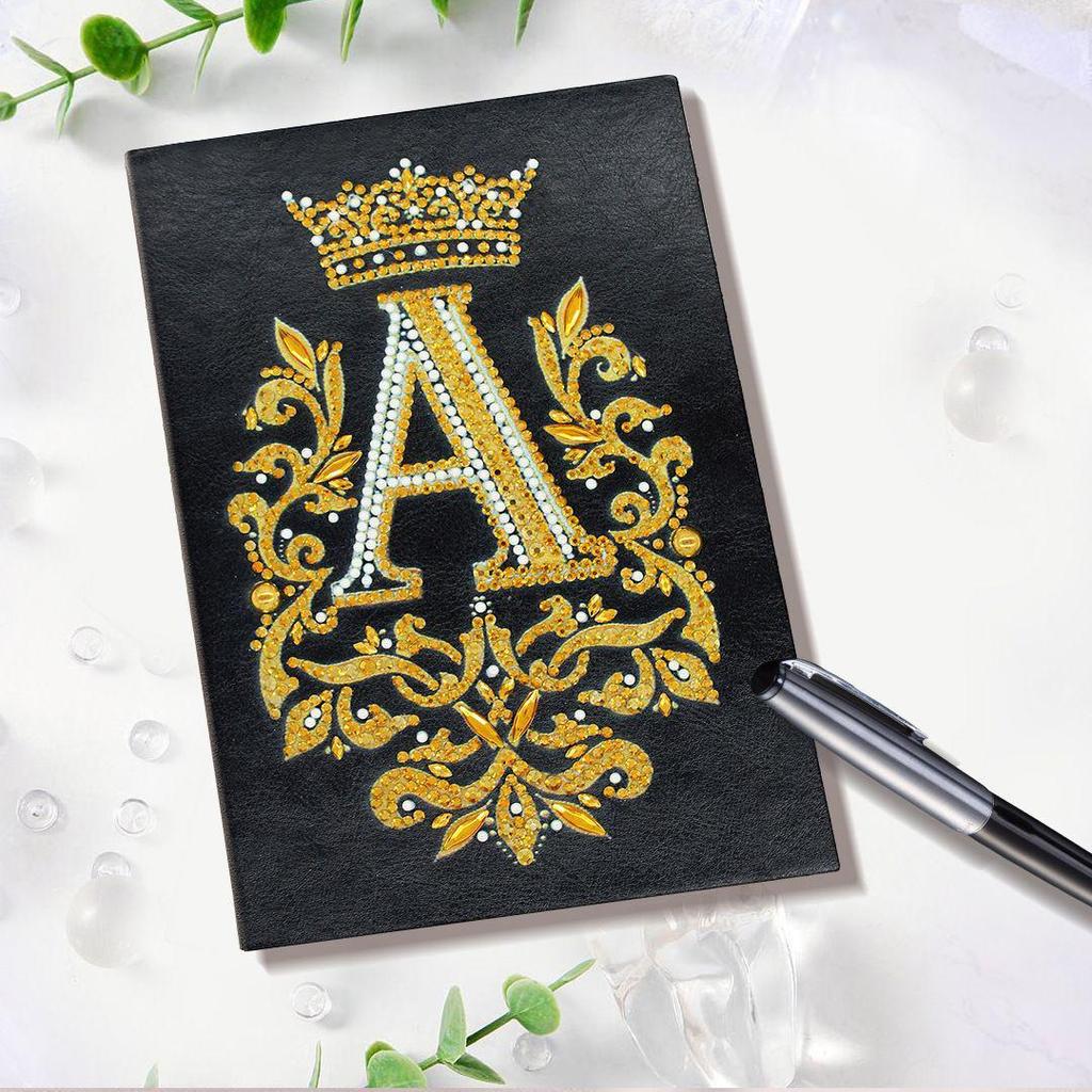 DIY Diamond Painting Business Notebook – Creative Dot Drill Writing Book for Kids