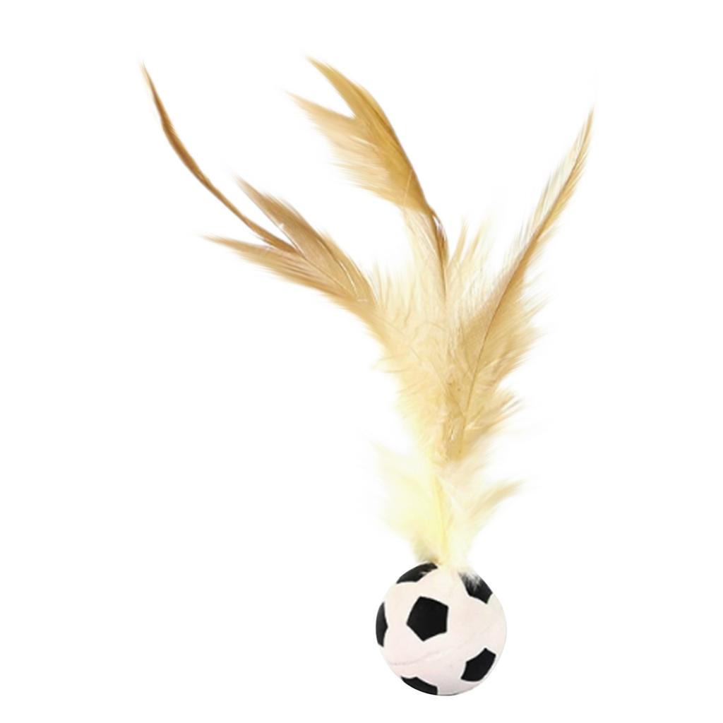 Игрушки для кошек с перьями, интерактивные игрушки для кошек, прыгучие мячи для кошек, баскетбольные футбольные игрушки для упражнений, игрушки с кошачьей мятой, жевательные игрушки для кошек