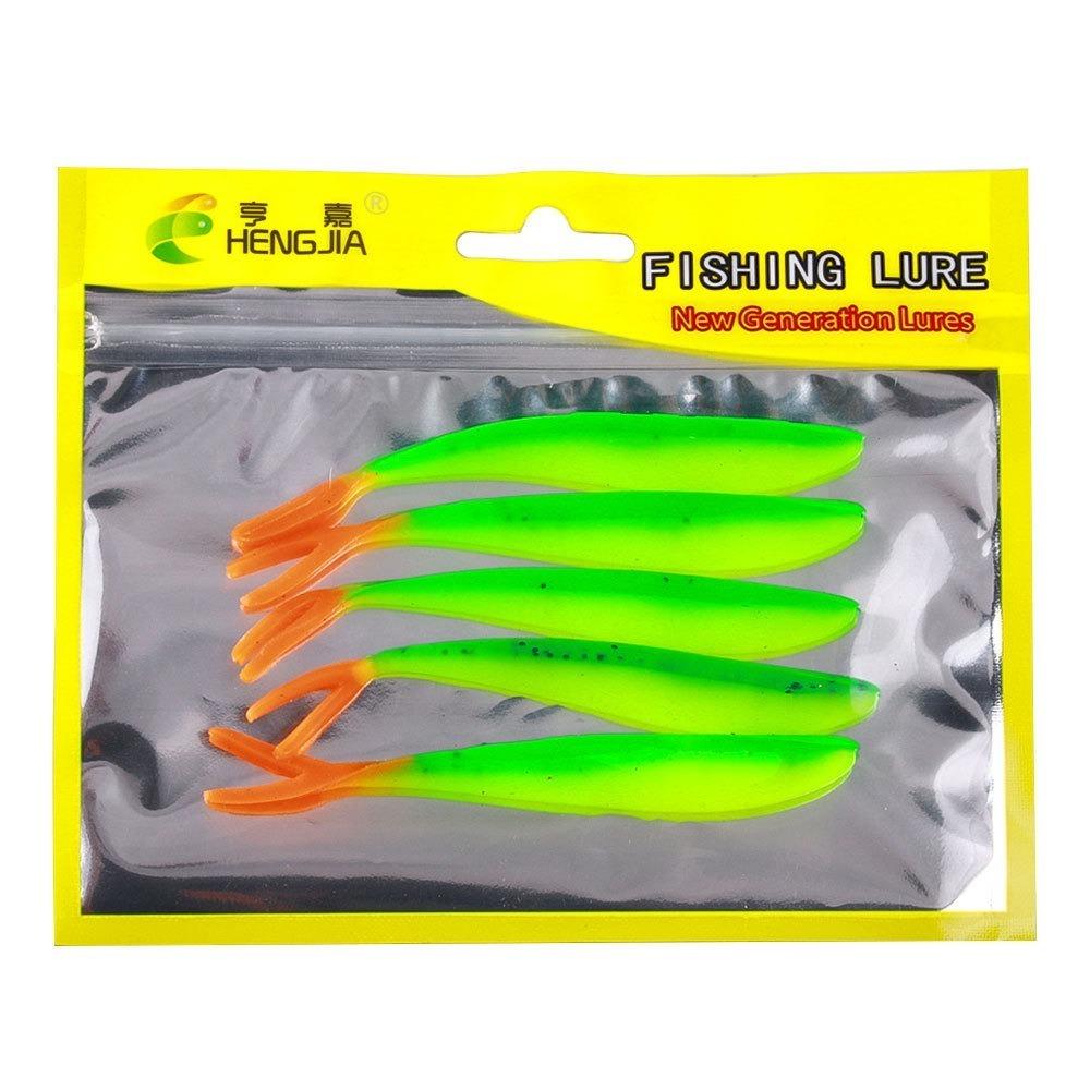 3.9g 10.5cm Artificial Bait Fork-Tail Bass Tackle Jigs Worms Minnow Worms  Fresh Fishing