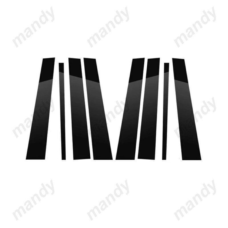8 шт. Накладки на стойки дверей B C для BMW X5 E53 2000 2001 2002 2003 2004 2005 2006
