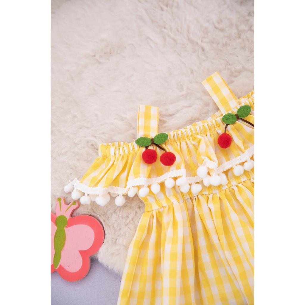 Платье для девочки Cherry на бретелях