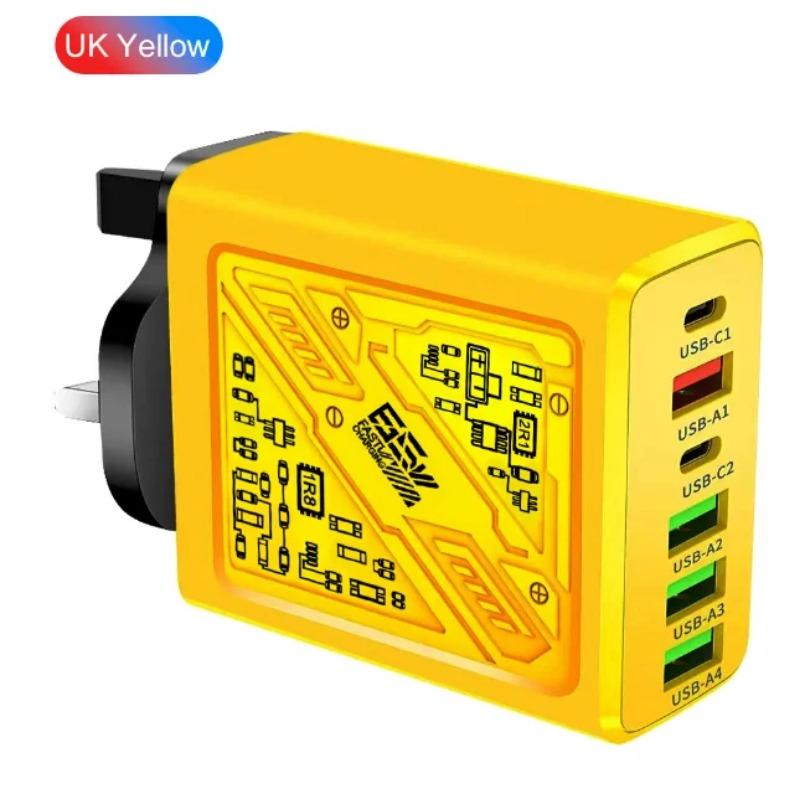 65 Вт USB зарядное устройство Type C кабель для быстрой зарядки QC3.0 дорожные зарядные устройства для iPhone Samsung Xiaomi адаптер для мобильного телефона EU US UK вилка