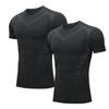Compression UV for and Base Layer [Anderme] Short-sleeved Men's Wear, Breathable, Anti-odor, Protection, Sweat-wicking, Quick-drying, Running,
