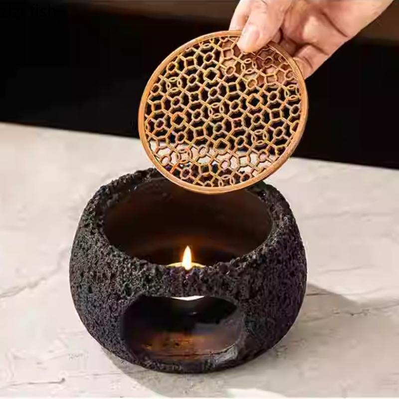 Обеденные тарелки Маленькая духовка Свеча Подогрев Изолирующая подставка Специальная посуда Тарелка для фруктов Поднос для закусок Десертная миска Нагревательная печь