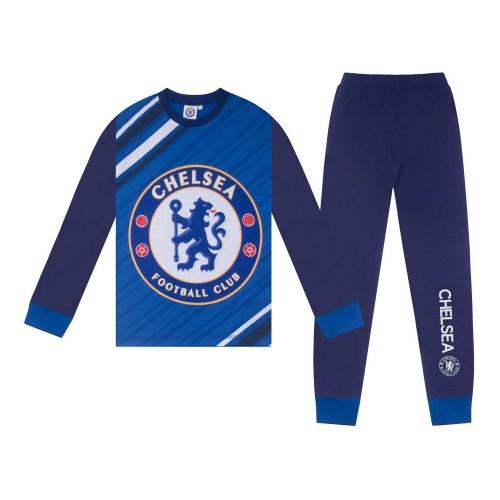 Chelsea FC Boys Palmer 10 Long-Sleeved Long Pyjama Set