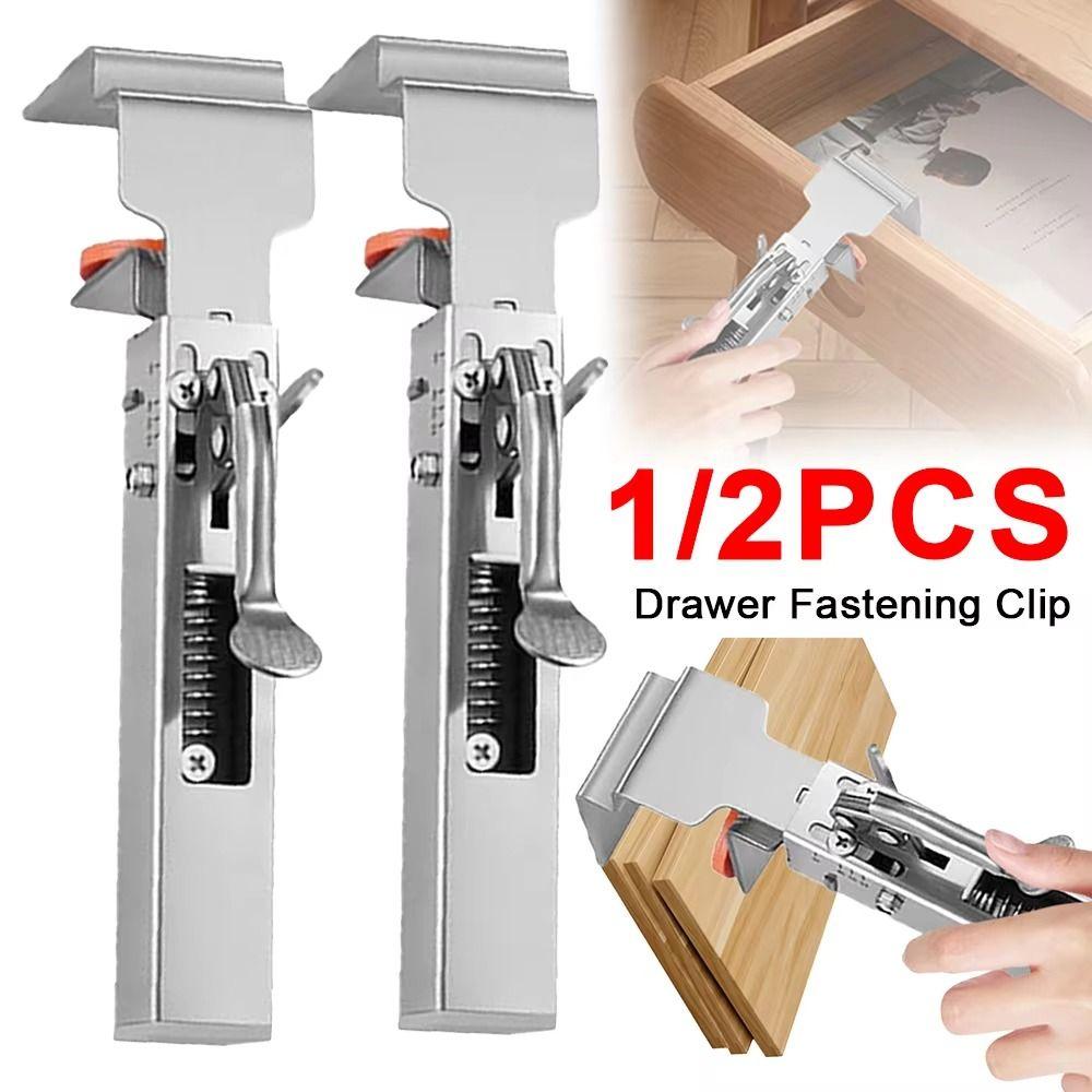 Hand Tool Adjustable Drawer Fix Clip Fast Press Woodworking Jig  Furniture Accessories