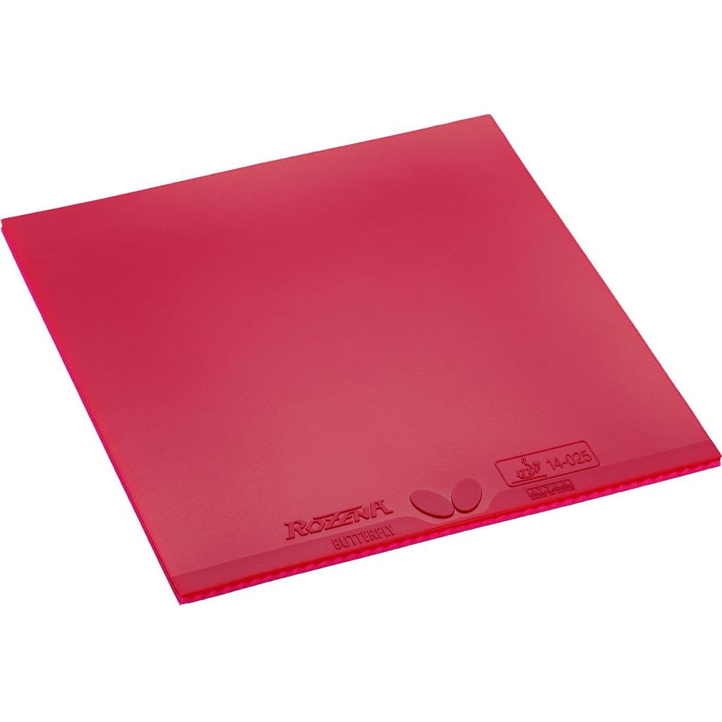 Butterfly Table Tennis Back Rubber Rosena 06020 Red Thick