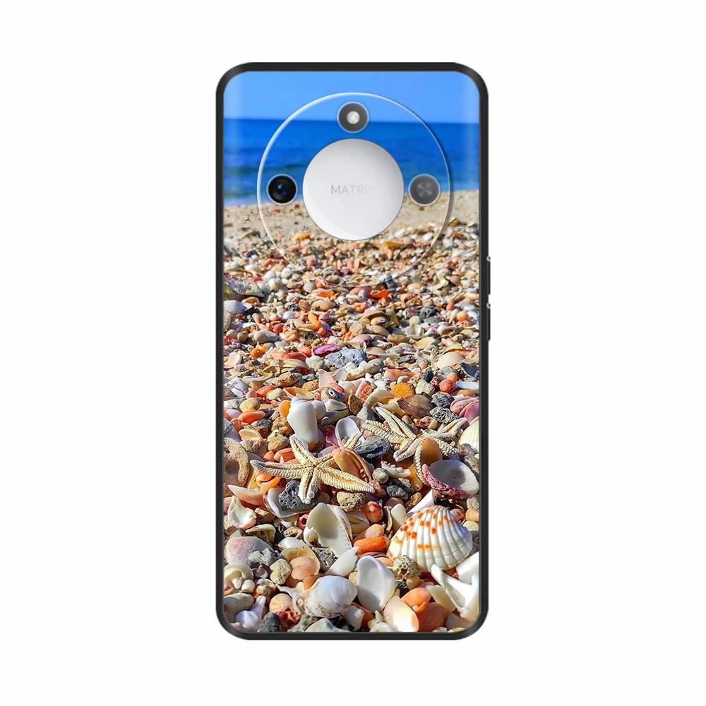 For Honor X9c Smart 5G Phone Case Lovely Cartoon Liquid Silicone Full Cover For Honor X9C Smart X9cSmart Cases Bumper Fundas