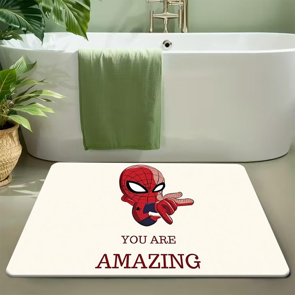 Marvel 1pc Cartoon Flannel Rug | Hulk Street Roar - Indoor Entry Mat, Soft Washable Carpet, Durable Living Room and Bedroom Ho